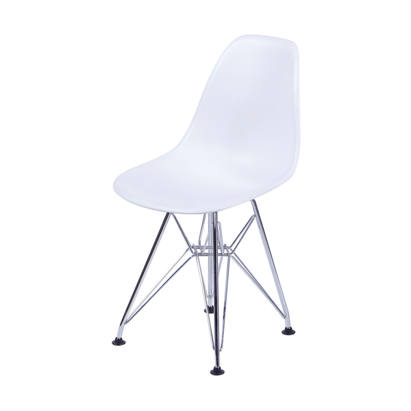 Eames Base Eiffel Metal Branca