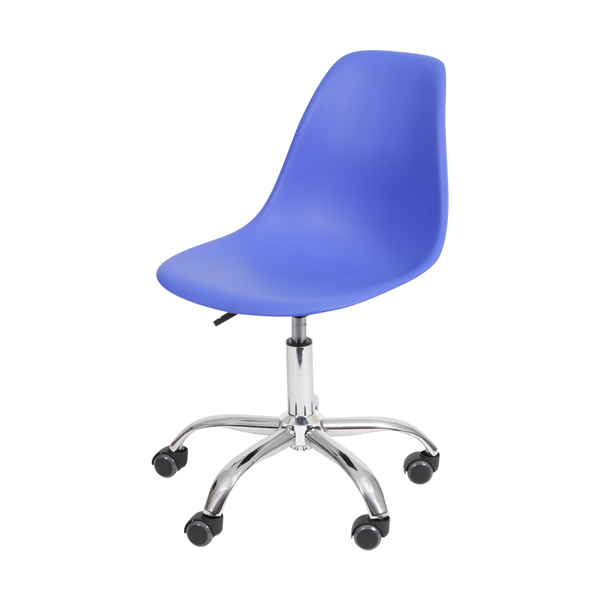 Eames Rodízio Azul Escuro